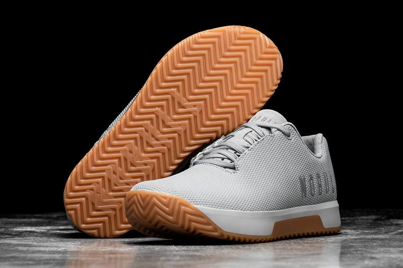 Men's Nobull Arctic Gum+ Trainers Grey | SG O2490K